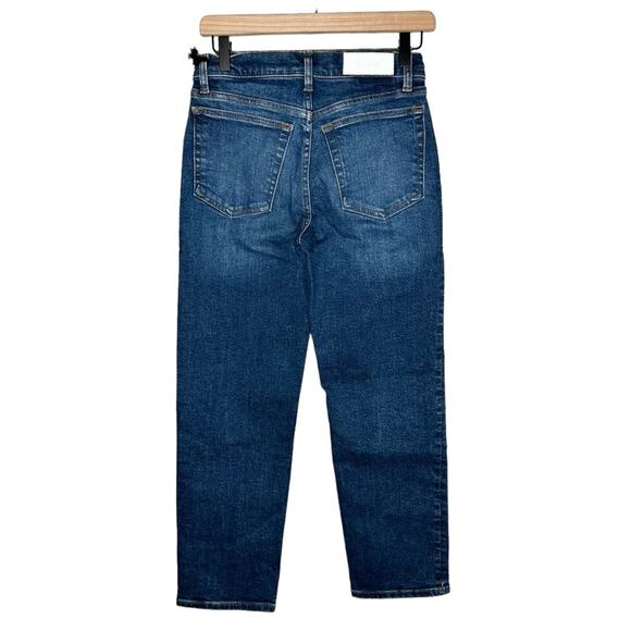 Re/Done 70s Mid Rise Stove Pipe Jean - Picture 5 of 9